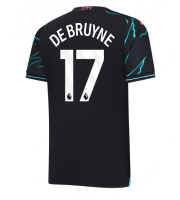 Manchester City Kevin De Bruyne #17 Koszulka Trzecich 2023-24 Krótki Rękaw